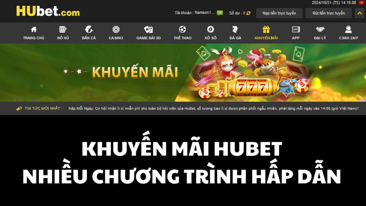 Khuyến mãi nạp hấp dẫn